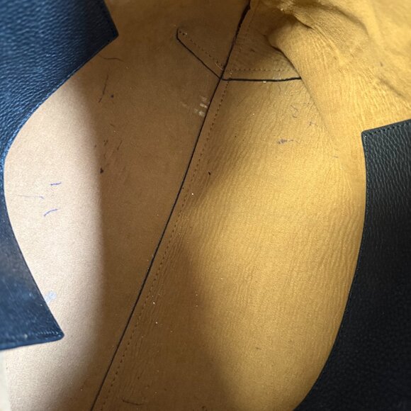 VINCE CAMUTO Areli Noir Stud Trim Leather Tote Bag - Picture 13 of 13